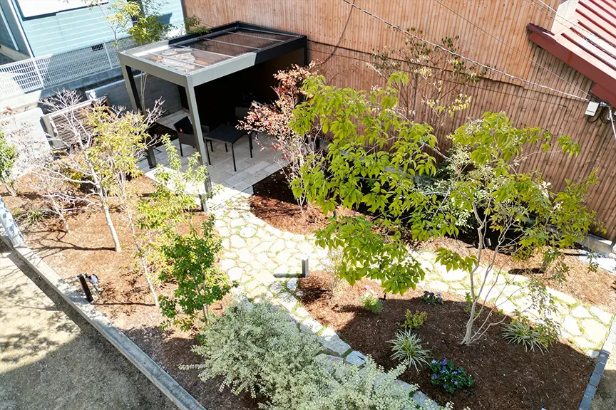 第9回 施工例コンテスト 優秀賞 Assemble Garden