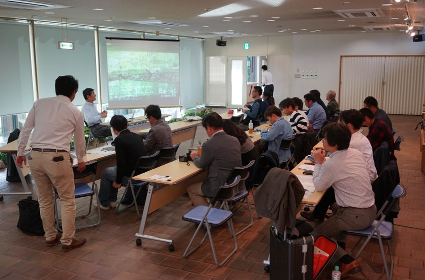 第1回 伝統庭園技法及び庭園視察研修会