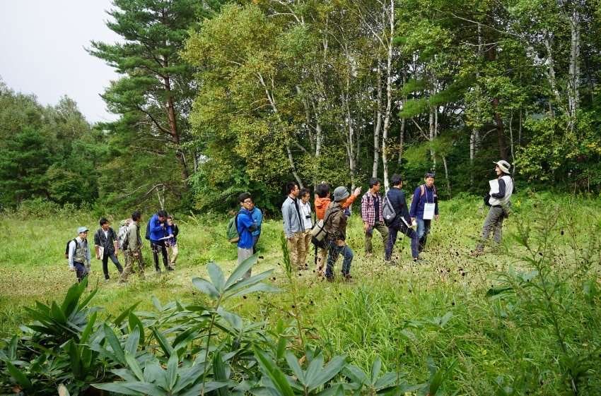 自然の植生研修会