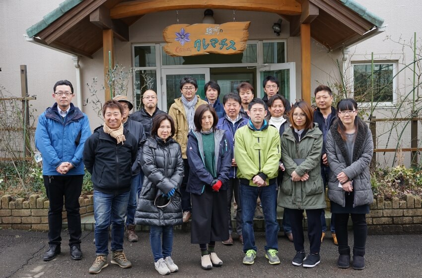 クレマチス剪定・誘引研修会